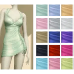 Silky & Pattern - Vera Mini Dress [Solid Color]