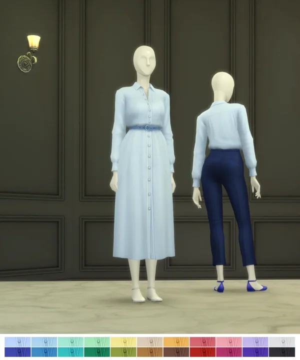 Windy Dress & Shirt Set