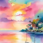 Colorful landscape