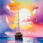 Colorful landscape