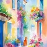 Colorful landscape