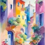 Colorful landscape