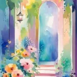 Colorful landscape