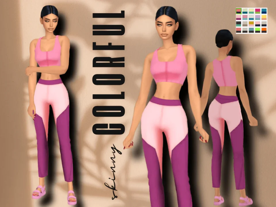 COLORFUL SKINNY