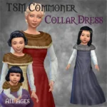 TSM Commoner Collar Dress for All Ages
