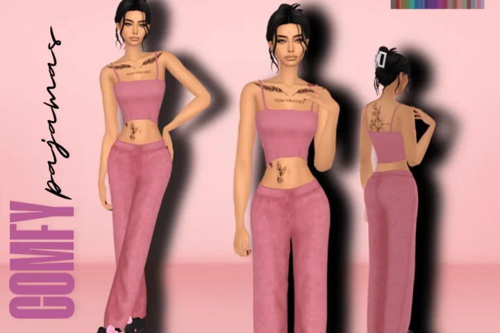 COMFY PAJAMAS mesh edited
