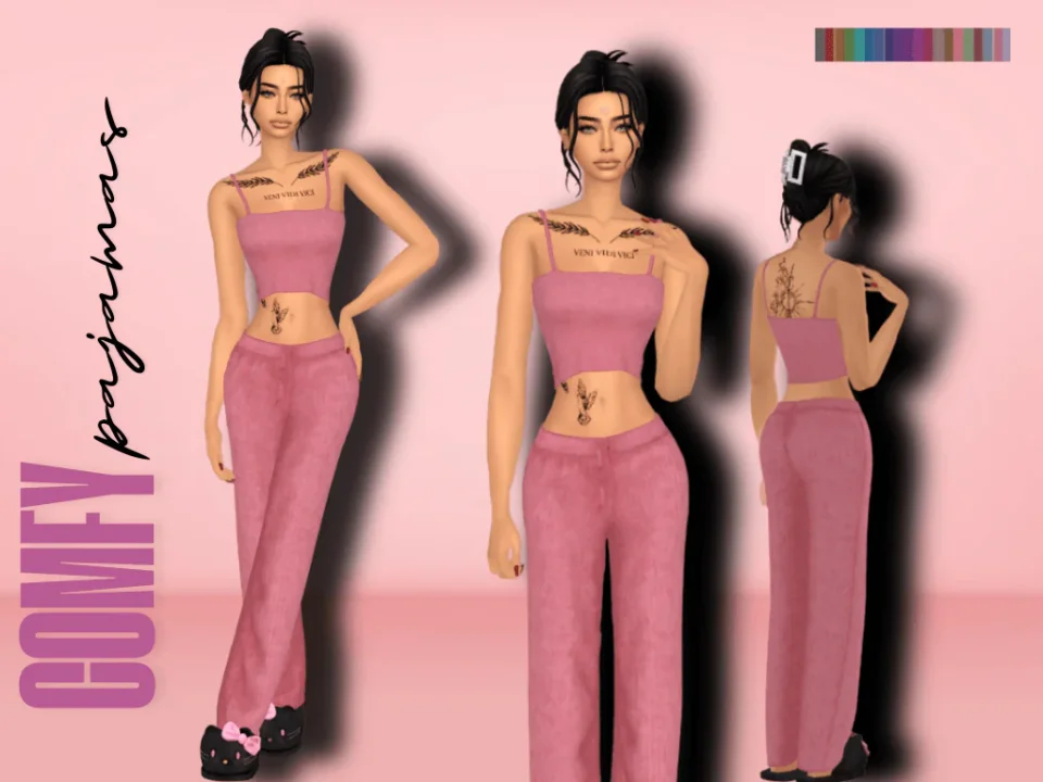COMFY PAJAMAS mesh edited