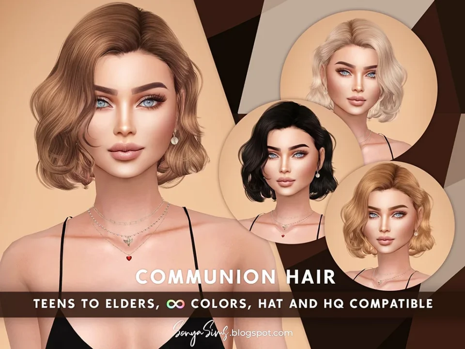 SONYASIMS - COMMUNION HAIR