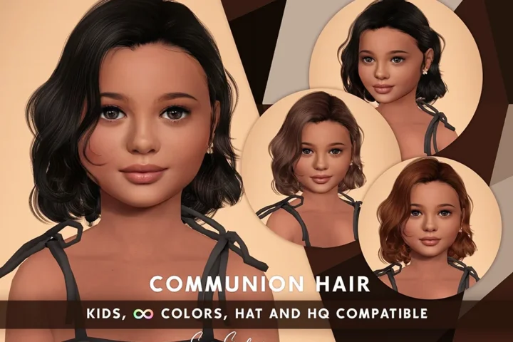 SONYASIMS - COMMUNION HAIR KIDS