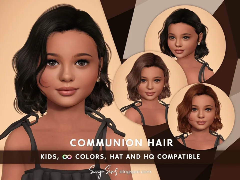 SONYASIMS - COMMUNION HAIR KIDS