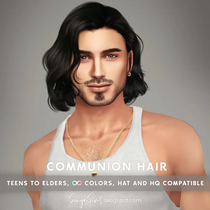 SONYASIMS - COMMUNION HAIR MALE