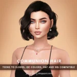 SONYASIMS - COMMUNION HAIR