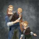 TSM Commoner Nomad Vest Outfit - for All Ages, 2 versions