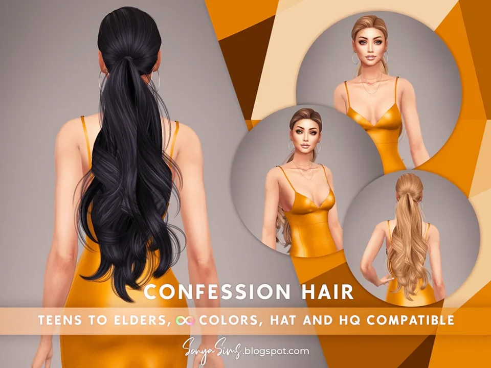 SONYASIMS - Confession Hair