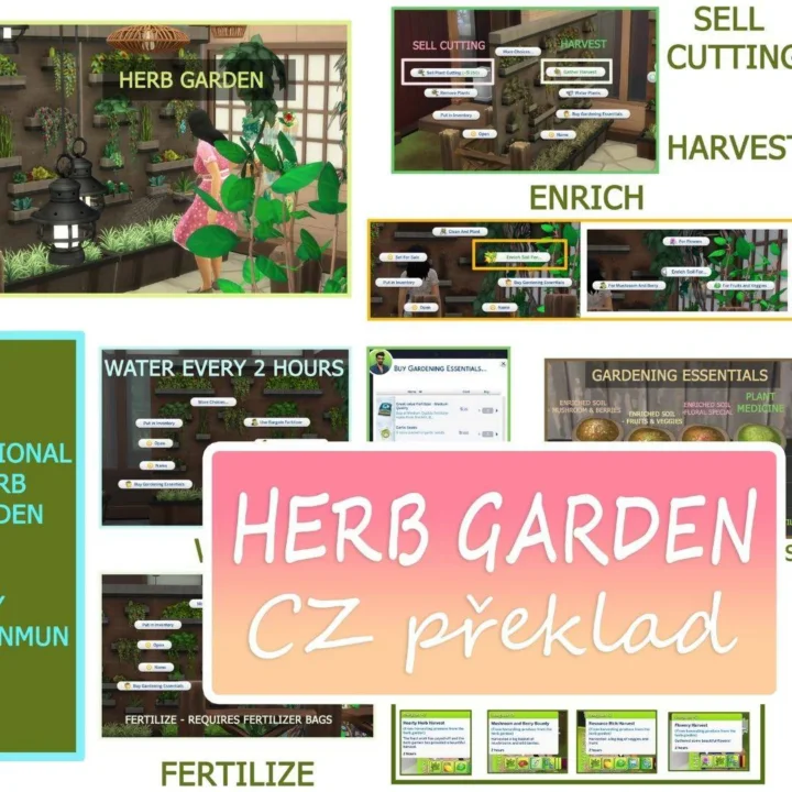 Icemunmun HERB GARDEN CZ translation