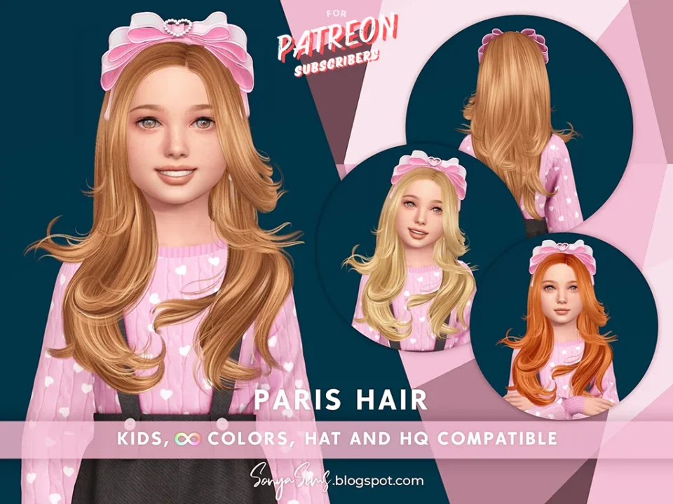 SONYASIMS - Paris Hair Kids