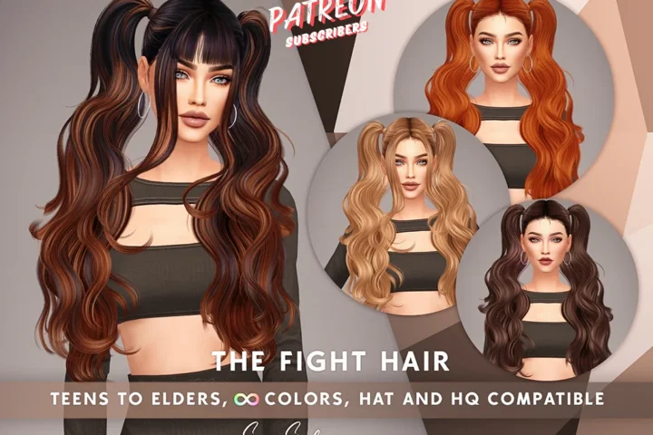 SONYASIMS - The Fight Hair