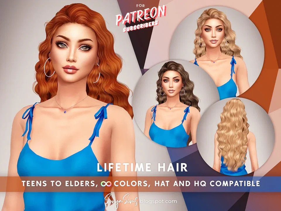 SONYASIMS - Lifetime Hair