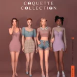 [Coquette Collection] - Laced Short Pants