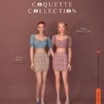 [Coquette Collection] - Puff Sleeve Top