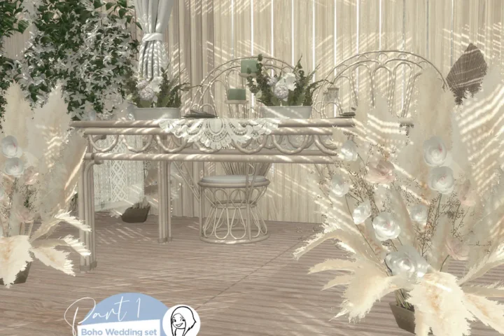 Boho wedding set part 1 (2022)