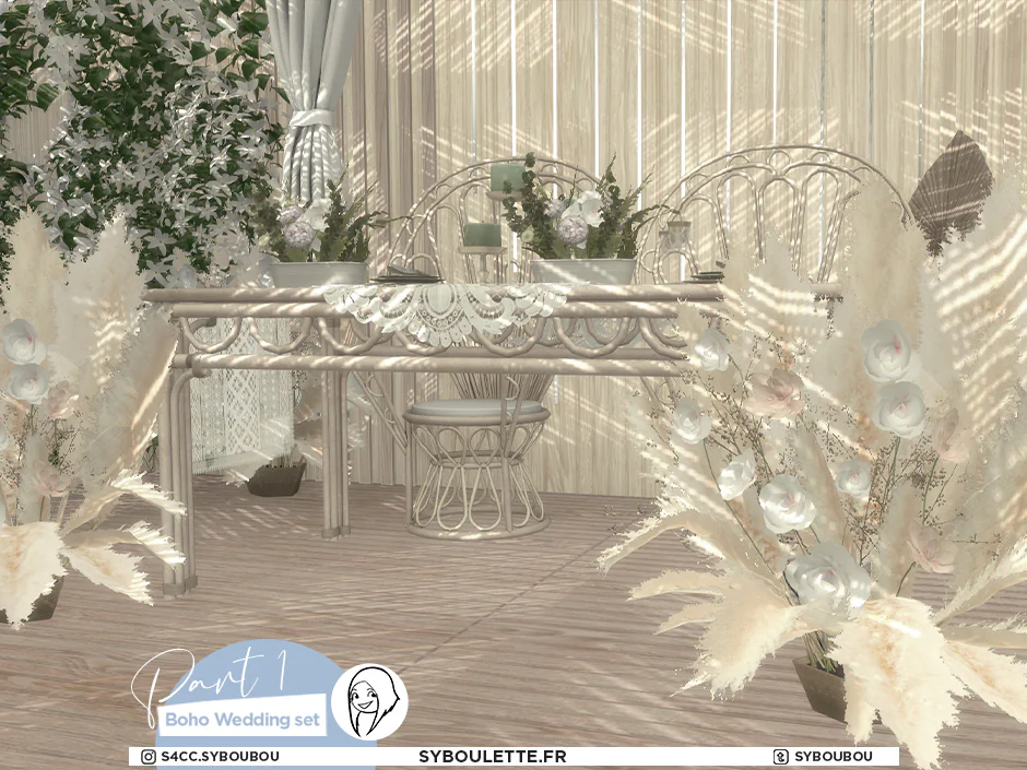 Boho wedding set part 1 (2022)