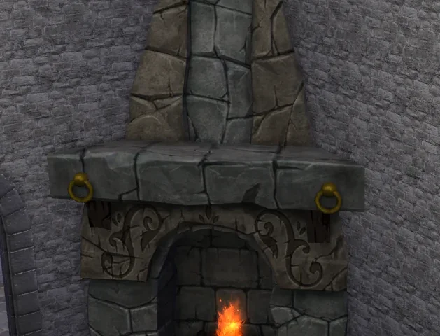 TSM Corner Fireplace