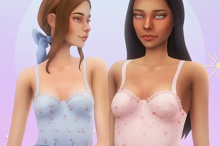 Corset crop-top