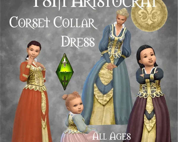 TSM Aristocrat Dress Corset Collar