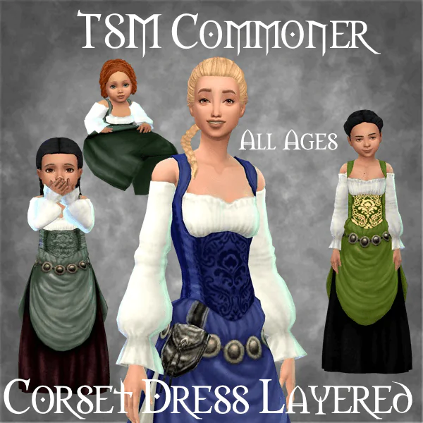 TSM Commoner Corset Layered