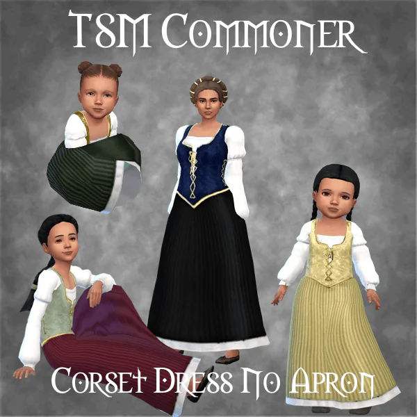 TSM Commoner Corset Dress No Apron
