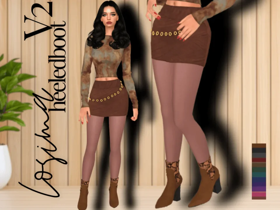 V2 COSIMA HEELED BOOT