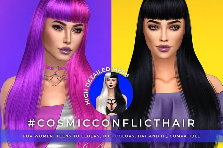 SONYASIMS - COSMIC CONFLIT HAIR