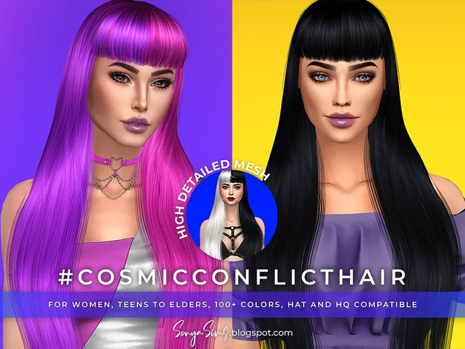 SONYASIMS - COSMIC CONFLIT HAIR