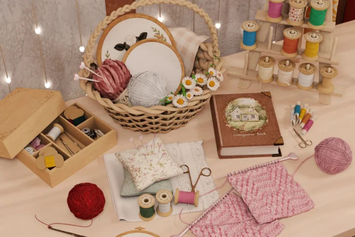 COTTAGE STITCHERY COLLECTION (IN GAME VERSION) by Mel Bennett