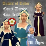 Tutors of Tudor - Court Dress: Countess