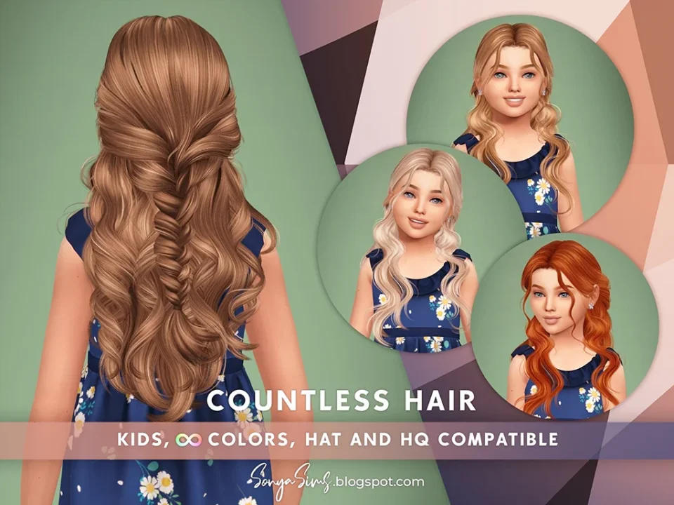 SONYASIMS - Countless Hair Kids