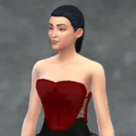 TSM Courtesan Outfit Top Separated + Skirts