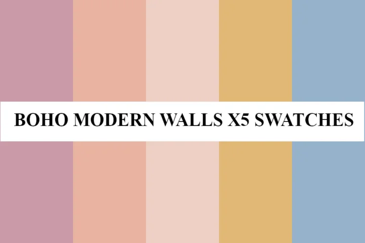 Boho modern - wall set