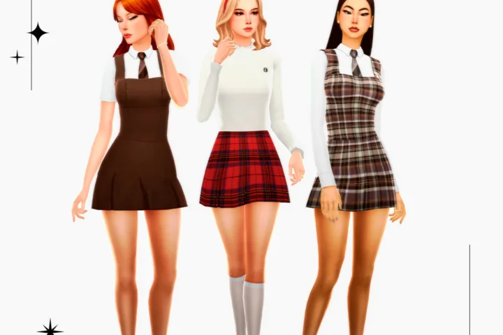 Woman Korean Uniform - Sin B - Version 2