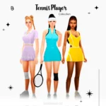 Woman Tennis T-Shirt - Serena - Version 1