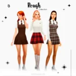 Woman Korean Uniform - So Won Short - Version 4