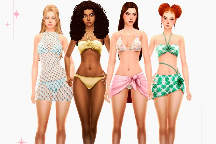 Woman Sarong - Ocean - Version 3