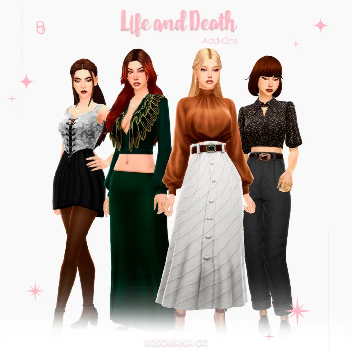 Woman Dress - Dark Angel - Version 3