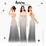 Woman Wedding Dress - Aurora