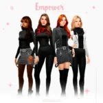 Woman Jacket with Scarf - Kloe - Version 3