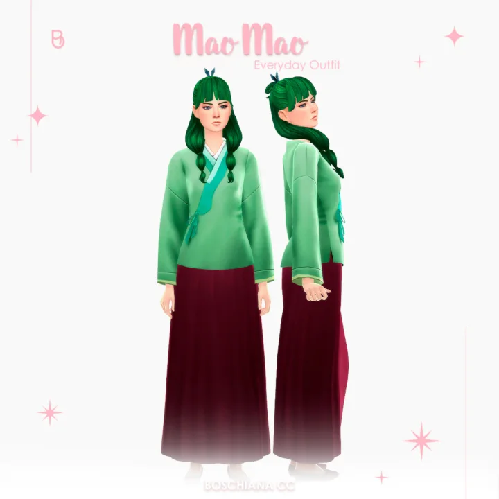 Mao Mao Everyday Outfit