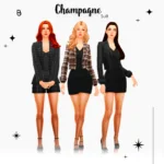 Woman Suit Dress - Cris - Version 3
