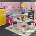 Spring-Six Kitchen CC Pack