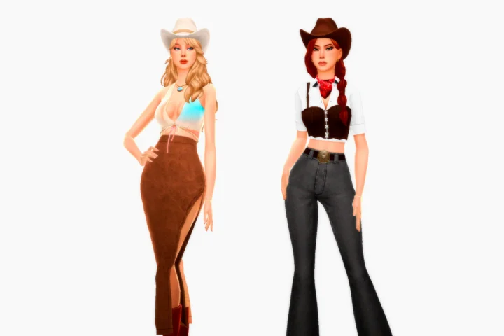 Woman Top - Western - Version 1